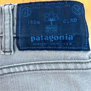 Patagonia Iron Clad Organic Cotton Straight Cut 32X30